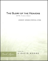 The Glory of the Heavens SATB choral sheet music cover